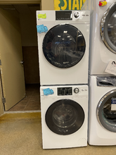 Load image into Gallery viewer, 24 in GE 2.4 cu ft Front Load Washer and 4 cu ft Electric Dryer Set - 5954 - 5971
