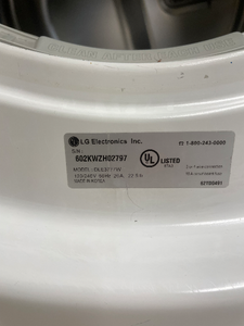 LG Electric Dryer - 5037