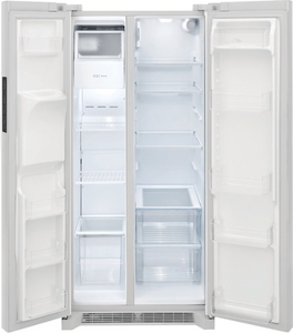 Brand New Frigidaire 22.3 Cu. Ft. Side by Side Refrigerator - FRSS2323AW