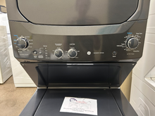 Load image into Gallery viewer, GE 3.8 cu. ft. Washer 5.9 cu. ft. Electric Dryer Combo in Diamond Gray - 7296
