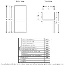 Load image into Gallery viewer, Brand New GE 20.9 CU. FT. BOTTOM-FREEZER REFRIGERATOR - GBE21DYKFS
