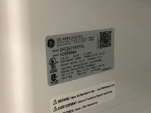 Load image into Gallery viewer, (T08967) GE 25.6 cu ft French Door Refrigerator - 8967

