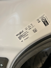Load image into Gallery viewer, Whirlpool 4.5 cu ft White Front Load Washer - 7620
