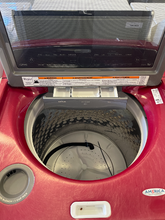 Load image into Gallery viewer, Whirlpool Cabrio Red Washer and Electric Dryer Set - 4721 - 3793
