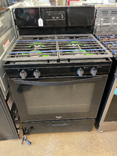 Load image into Gallery viewer, Whirlpool Black Gas Stove - 5464

