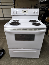 Load image into Gallery viewer, Kenmore White Coil Electric Stove - 8043
