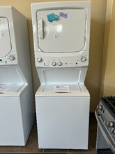 Load image into Gallery viewer, GE  3.8 Cu. Ft. Top Load Washer and 5.9 Cu. Ft. Gas Dryer Laundry Center - 7299
