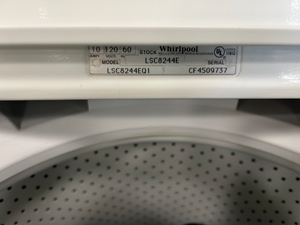 Whirlpool Washer and Gas Dryer Set - 6655 - 6634