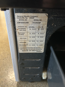 GE Gas Stove - 7502