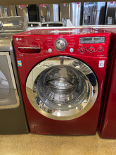 Load image into Gallery viewer, LG Red Front Load Washer and Electric Dryer Set - 4759 - 2090
