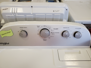 Whirlpool Washer And Electric Dryer Set - 05207 - 5208