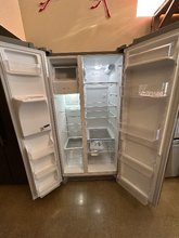 Load image into Gallery viewer, Frigidaire 25.6 cu ft Stainless Side by Side Refrigerator - 7219
