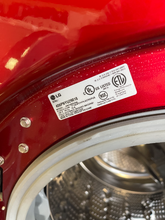 Load image into Gallery viewer, LG Red Front Load Washer - T04759
