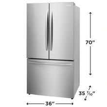 Load image into Gallery viewer, Brand New Frigidaire 28.8 Cu. Ft. Stainless French Door Refrigerator - FRFN2813AF
