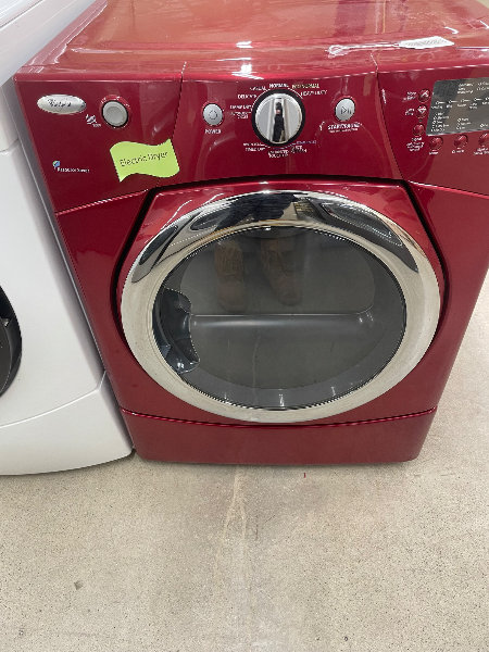 Whirlpool Red Electric Dryer - 0268