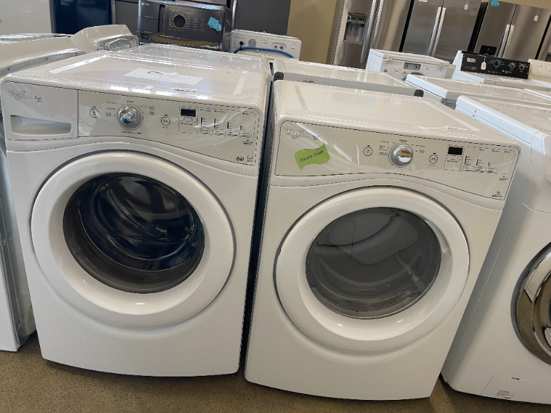 Whirlpool Front Load Washer and Electric Dryer Set - 6039 - 6040