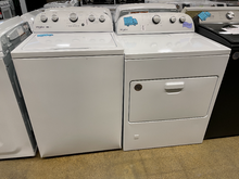 Load image into Gallery viewer, Whirlpool 3.8 cu ft Washer and 7 cu ft Gas Dryer Set - 6044 - 6059
