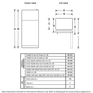 Brand NEW GE Stainless Refrigerator - GTS22KMNRES