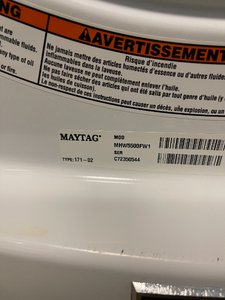 Maytag Front Load Washer - 5666