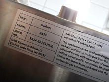 Load image into Gallery viewer, Z-LIne Dual Fuel 24" Stove - 7554
