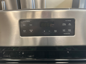 GE 4.8 cu ft Stainless Steel Gas Stove - 7316