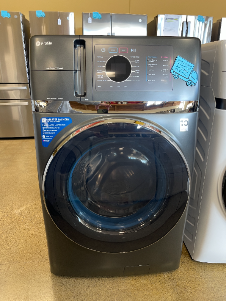 GE?GE Profile 4.8-cu ft Graphite Ventless All-in-One Washer and Electric Dryer Set - 5964