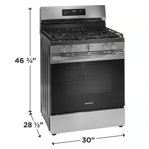 Brand New Frigidaire Stainless Gas Stove - FCRG3083AS