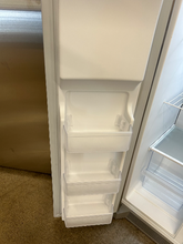 Load image into Gallery viewer, Frigidaire 25.6 cu ft Stainless Side by Side Refrigerator - 7218
