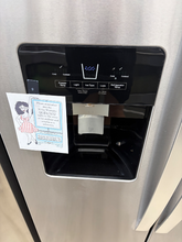 Load image into Gallery viewer, (T08729) Whirlpool Stainless Side by Side Refrigerator - 8729
