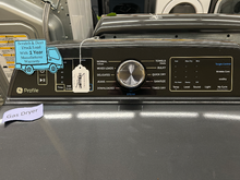Load image into Gallery viewer, GE Profile 7.4 cu ft Diamond Gray Gas Dryer - 7037
