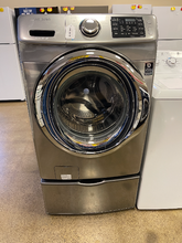 Load image into Gallery viewer, Samsung Grey Front Load Washer - 5649
