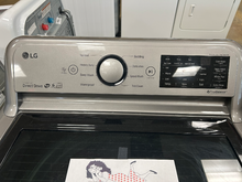 Load image into Gallery viewer, LG Top Load Washer &amp; Electric Dryer Set - 7111 - 4464
