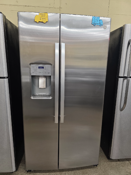 GE Stainless Side by Side Refrigerator - 6854