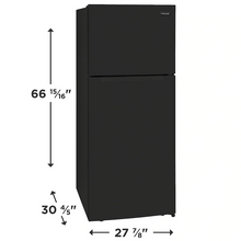 Load image into Gallery viewer, Brand New Frigidaire 17.6 Cu. Ft. Black Refrigerator - FFHT1822UB
