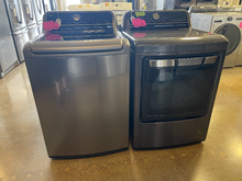 Load image into Gallery viewer, LG Front Load Washer and Electric Dryer Set - 4490 - 4486
