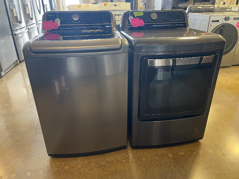 LG Front Load Washer and Electric Dryer Set - 4490 - 4486