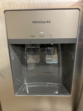 Load image into Gallery viewer, Frigidaire 25.6 cu ft Stainless Side by Side Refrigerator - 7218
