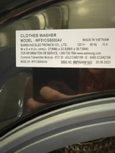 Load image into Gallery viewer, Samsung 5.1 Cu ft Black Front Load Washer - 4468
