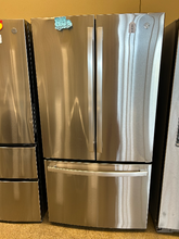 Load image into Gallery viewer, GE 21.9 cu ft. Stainless Steel Counter Depth French Door Refrigerator - 7321

