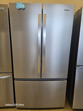 Load image into Gallery viewer, Whirlpool 31 cu ft Stainless Steel French Door Refrigerator - 7626
