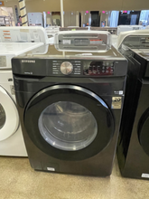 Load image into Gallery viewer, Samsung 5.1 Cu ft Black Front Load Washer - 4468
