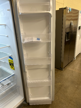 Load image into Gallery viewer, Frigidaire 25.6 cu ft Stainless Side by Side Refrigerator - 7218
