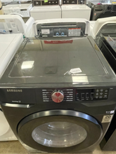 Load image into Gallery viewer, Samsung 5.1 Cu ft Black Front Load Washer - 4468
