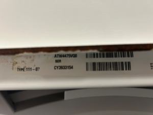Admiral Washer -  7459