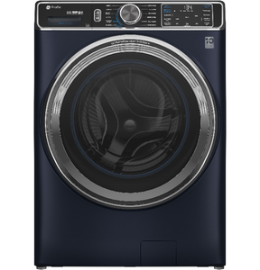 Brand New GE Profile 5.3 cu. ft. Sapphire Blue Front Load Washer - PFW870SPVRS