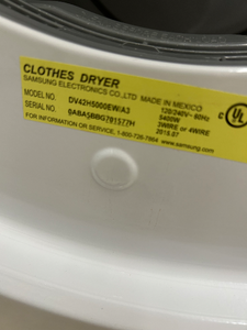 Samsung Electric Dryer - 4376