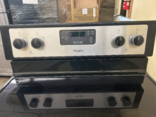 Load image into Gallery viewer, Whirlpool Stainless Electric Stove - 7567
