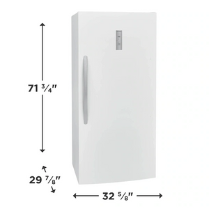 Brand New Frigidaire 20.0 Cu. Ft. White Upright Freezer - FFUE2024AW