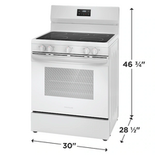 Load image into Gallery viewer, Brand New Frigidaire White Electric Stove - FCRE3052BW
