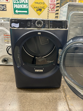 Load image into Gallery viewer, GE 7.8 cu ft Front Load Blue Gas Dryer - 7042
